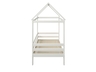 Drveni dječji krevet House 160x80 cm, bijeli s ladicom