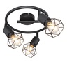 Stropni reflektor XARA I, 3xE14, IP20, crna