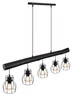Viseća svjetiljka MINA, 5xE27, IP20, crna