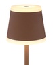 Stolna svjetiljka RIDLEY, IP54, smeđa