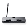Satechi USB-C  Hub CLAMP PRO, sivi