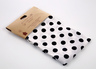 Kuhinjska pregača 70x77cm, crne točke