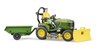 Bruder traktor kosilica John Deere s prikolicom i figurom