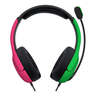 PDP Nintendo Switch gaming slušalice LVL40, roza/zelene