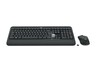 Logitech MK540 Advanced Combo, bežična tipkovnica + miš, Unifying receiver USB, crna (920-008692)