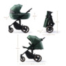 Kinderkraft dječja kolica PRIME 2 MINK PRO 3u1, Dark Green