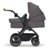 Kinderkraft dječja kolica B-TOUR MINK PRO 3u1, Dark Gray CZM