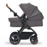 Kinderkraft dječja kolica B-TOUR MINK PRO 3u1, Dark Gray CZM