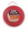 VILLAGER najlonska nit 2.7mm x 15m - červrtasta  034054