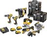 DEWALT akumulatorski set alata DCK755P3T - 18V - (DCD796,DCF887,DCH273,DCS355,DCG405,DCS570,DCS334) + punjač + 3 baterije 5.0Ah