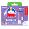 Duck Fresh Discs gel za čišćenje i osvježavanje WC školjke - duplo punjenje 72 ml, miris lavande