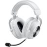Logitech G Pro X2 Lightspeed, bežične gaming slušalice, bijele (981-001269)