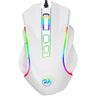 Redragon Griffin M607, 7200DPI, RGB, žičani gaming miš, bijeli