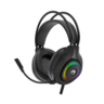 Marvo H8325 RGB, žičane gaming slušalice, crne