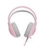 Marvo H8325 PK RGB, žičane gaming slušalice, roze