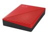 Vanjski tvrdi disk WD My Passport 4TB crvena
