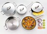 Gorenje inox set posuđa Chef's Collection CWSA08HC
