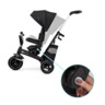 Kinderkraft tricikl EASYTWIST, crni