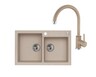 Alveus set ROCK 90 i slavina KATI G55 Beige
