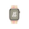 Apple zamjenski remen za Apple Watch 41mm: Starlight/Pink Nike Sport Loop