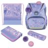 Školska torba set, anatomska, 4u1, Herlitz, ultralight butterfly
