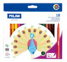 Flomasteri, MILAN, Peacock, 18/1