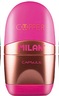 Gumica + šiljilo, MILAN, Capsule Copper, roza