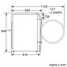 Bosch perilica sušilica rublja WNC254A0BY