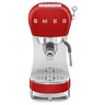 Smeg espresso aparat za kavu ECF02RDEU, crveni