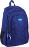 Školski ruksak, ergonomski, Karbon, 3 ZIP BLUE UNIVERSE