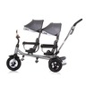 Chipolino tricikl za blizance 2Play Silver Grey