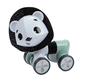 Tiny Love igračka Tiny Rolling George - Black & White