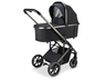 OSANN dječja kolica Juntos, 3 u 1, nosiljka + sjedalo, madrac, crna JAMSTVO 5god