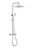 AQG Wind Blu RD  tuš sistem termostatski, 1 funkcija, krom