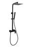 AQG Bold tuš sistem, 1 funkcija, crni