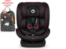 Lionelo i-Size autosjedalica Bastiaan, ISOFIX-360, 40-150cm, crvena + ORGANIZATOR