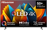Hisense 50" QLED TV 50E7NQ, 4K UHD, VIDAA Smart TV, Quantum Dot Colour