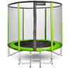 Skyflyer trampolin Ring 2u1 sa zaštitnom mrežom, 180 cm, zeleni