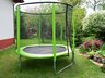 Skyflyer trampolin Ring 2u1 sa zaštitnom mrežom, 180 cm, zeleni