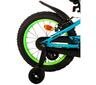 Volare dječji bicikl s dvije ručne kočnice Rocky 16", zeleni