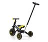 Milly Mally tricikl guralica 4u1 Optimus Plus, crno/žuti