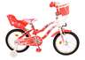 Volare dječji bicikl s dvije ručne kočnice Lovely 16", crveno/bijeli