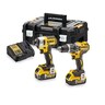 DEWALT aku set DCK266P2T 18V, udarna bušilica DCD796 + udarni odvijač DCF887, 2x5.0Ah, TSTAK