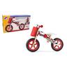 Woodyland drveni bicikl - bez pedala, crveni