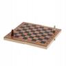 Drveni šah 3u1, 24X24 cm