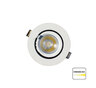 X-LIGHT ugradbena zakretna LED lampa, 7W, dimabilna, topla bijela 3000K