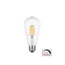 X-LIGHT Retro Filament LED žarulja ST-64 - E27 6W 2700K 540lm dimabilna topla bijela
