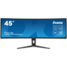 IIYAMA monitor XCB4594DQSN-B1, 45", VA, DQHD, 165Hz, 0.8ms, HDMI, DP, USB-C, zvučnici, zakrivljeni