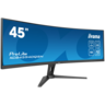 IIYAMA monitor XCB4594DQSN-B1, 45", VA, DQHD, 165Hz, 0.8ms, HDMI, DP, USB-C, zvučnici, zakrivljeni