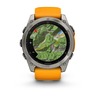 Garmin Fenix 8 Sapphire AMOLED, 51 mm, Spark Orange/Graphite, 010-02905-11, pametni sat